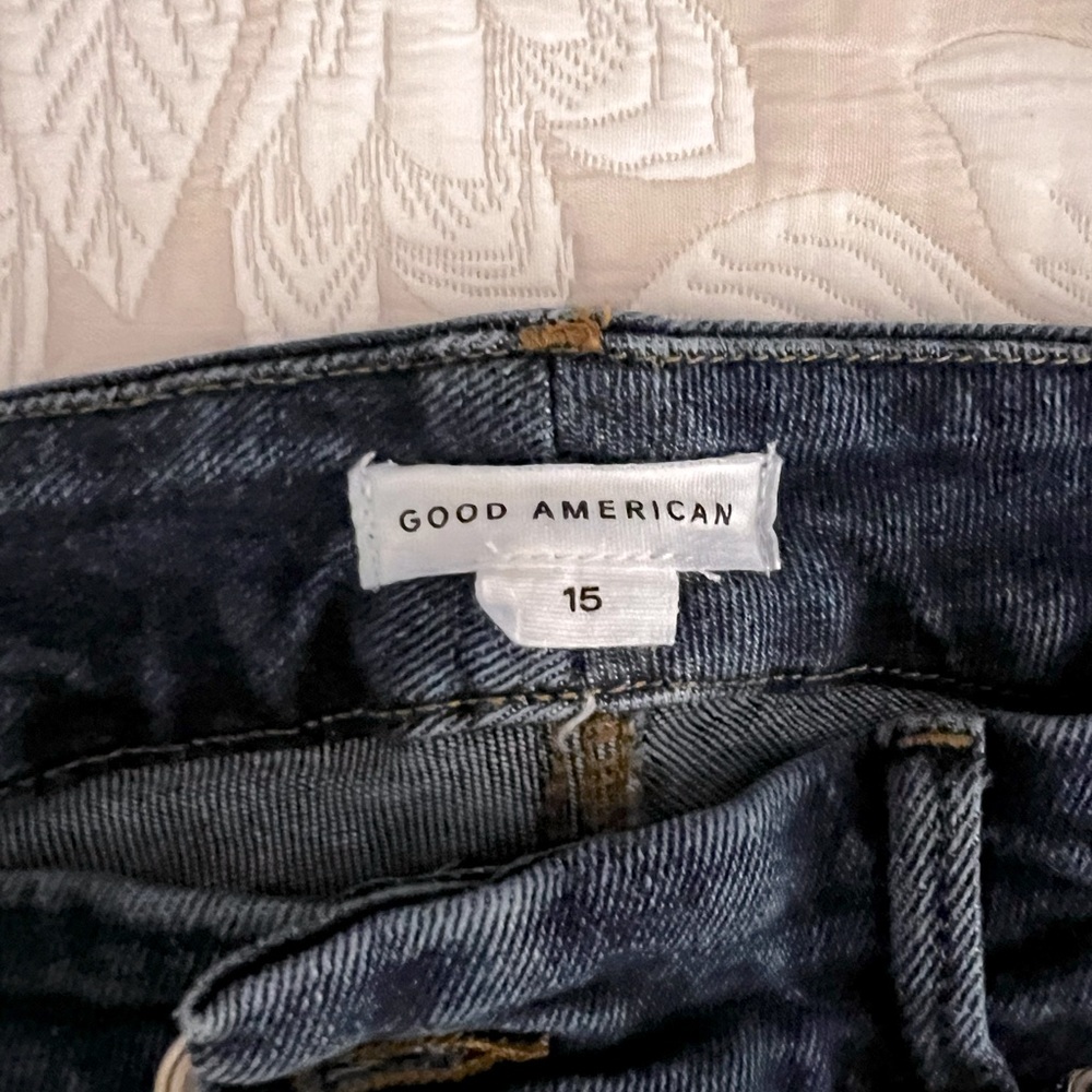 Good American straight jeans size 15
